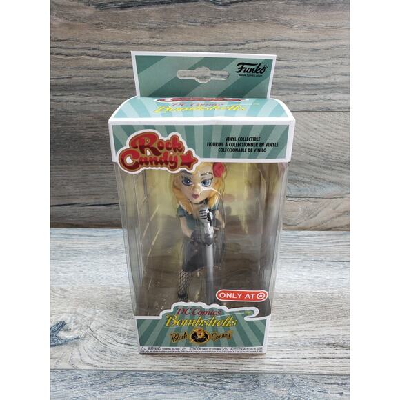 Funko DC Comics Bombshells Black Canary Figure Target - Picture 1 of 7